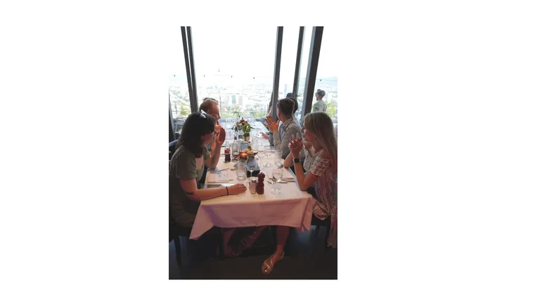 Freelancer beim Sommerevent in der Waid in Zürich